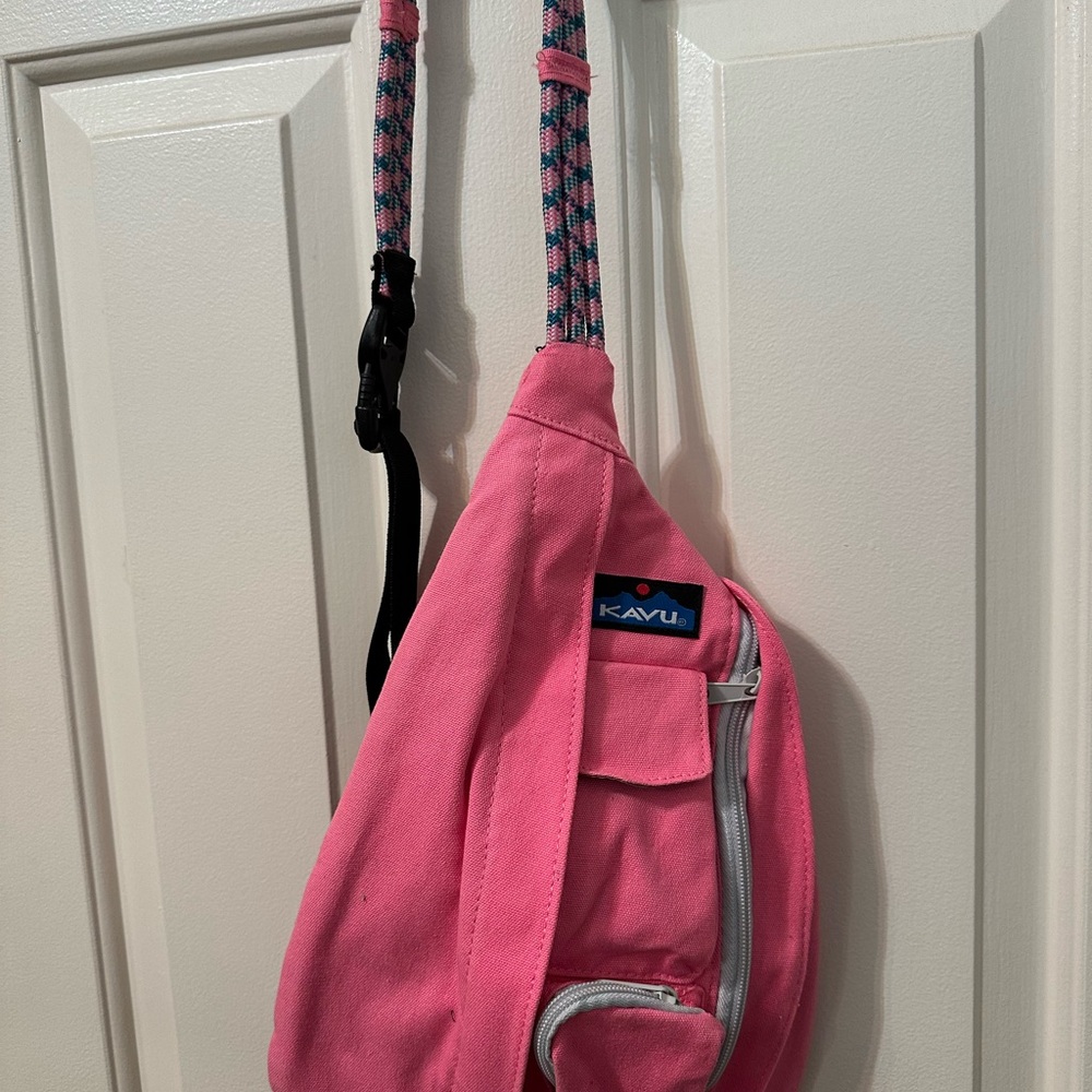 Kavu Pink Backpack Vibrant Everyday Essential